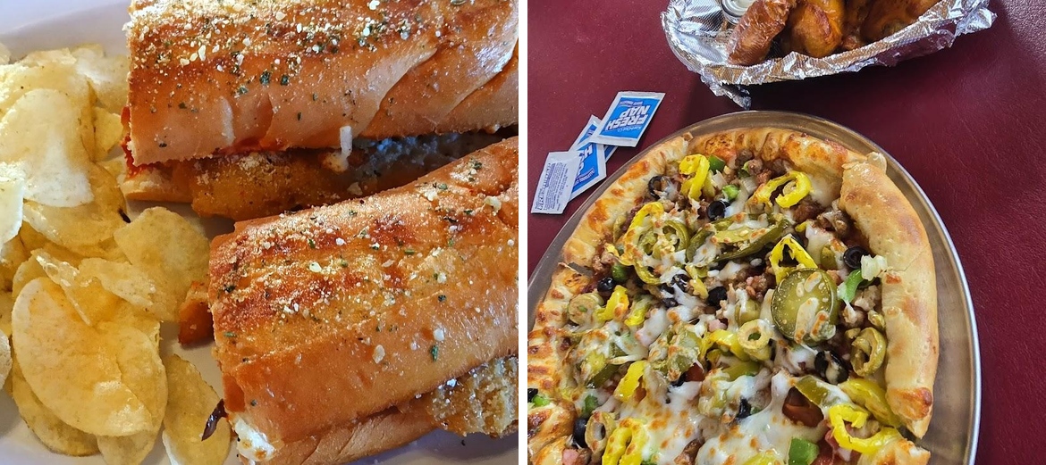 Pesca Pizza Menu