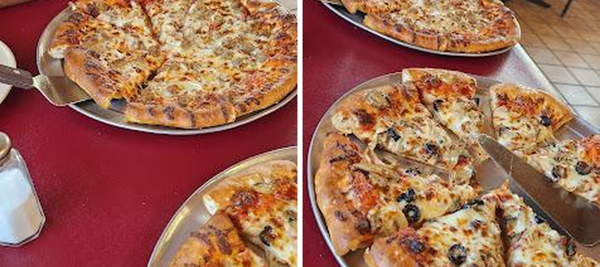 Pesca Pizza Menu