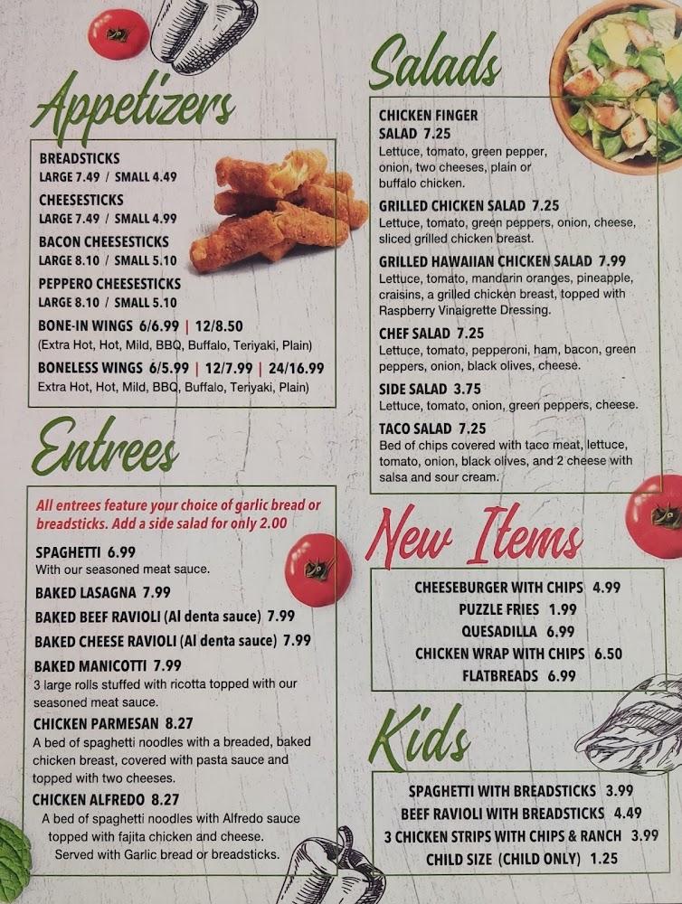 Pesca Pizza Menu image 1