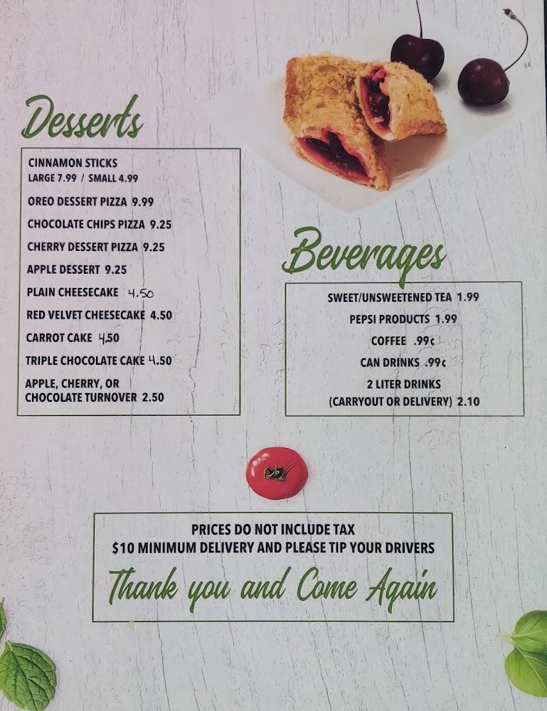 Pesca Pizza Menu image 3