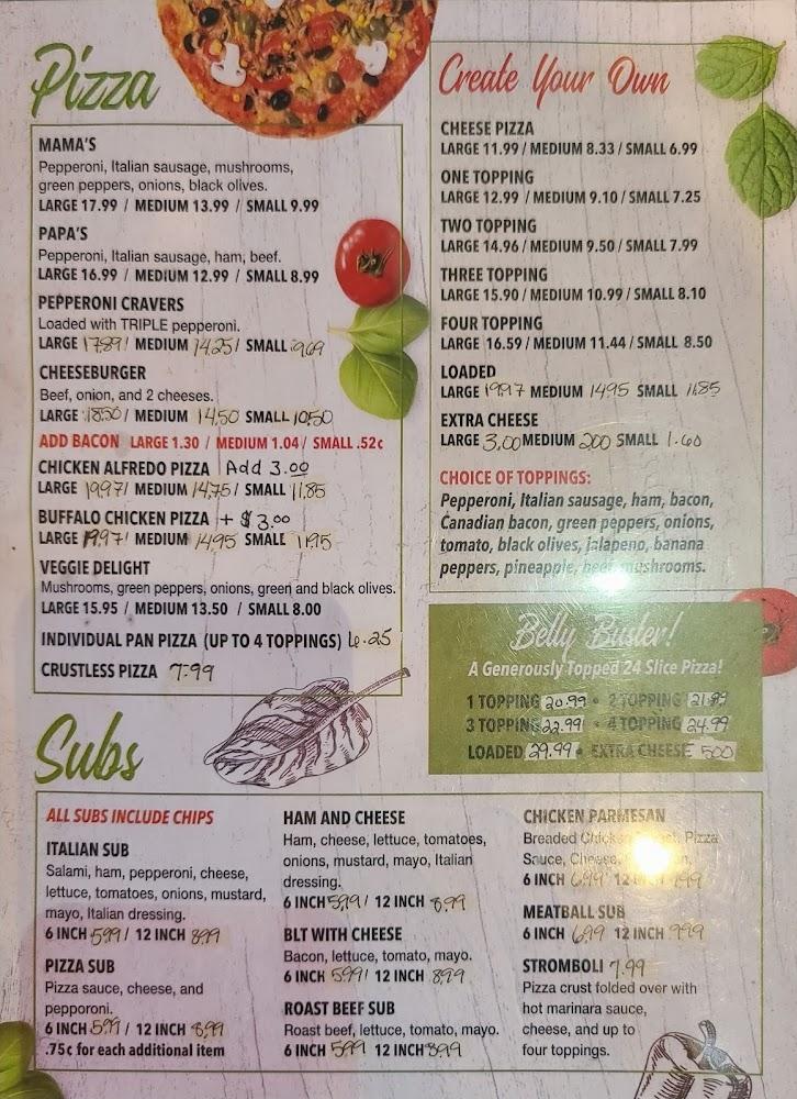 Pesca Pizza Menu image 4